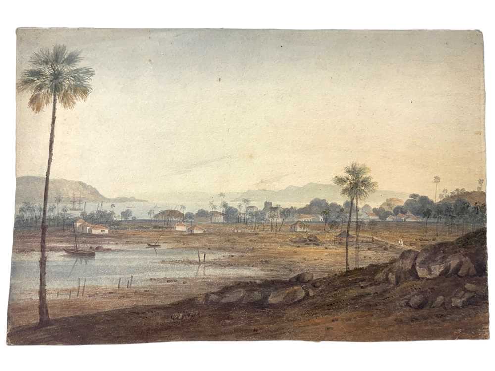 Lot 203 - India. Original Watercolour - Bombay