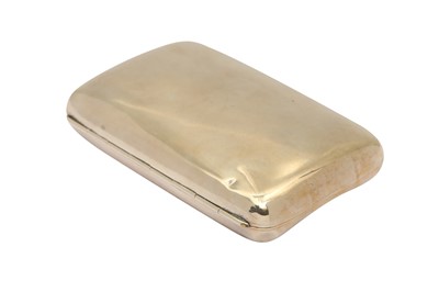 Lot 40 - A VICTORIAN STERLING SILVER CIGAR CASE, SHEFFIELD 1896 BY WILLIAM NEALE