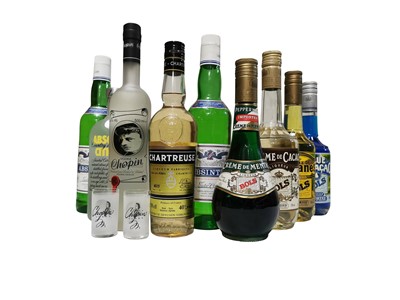 Lot 141 - Worldly Selection of the Finest Liqueur's and Spirits
