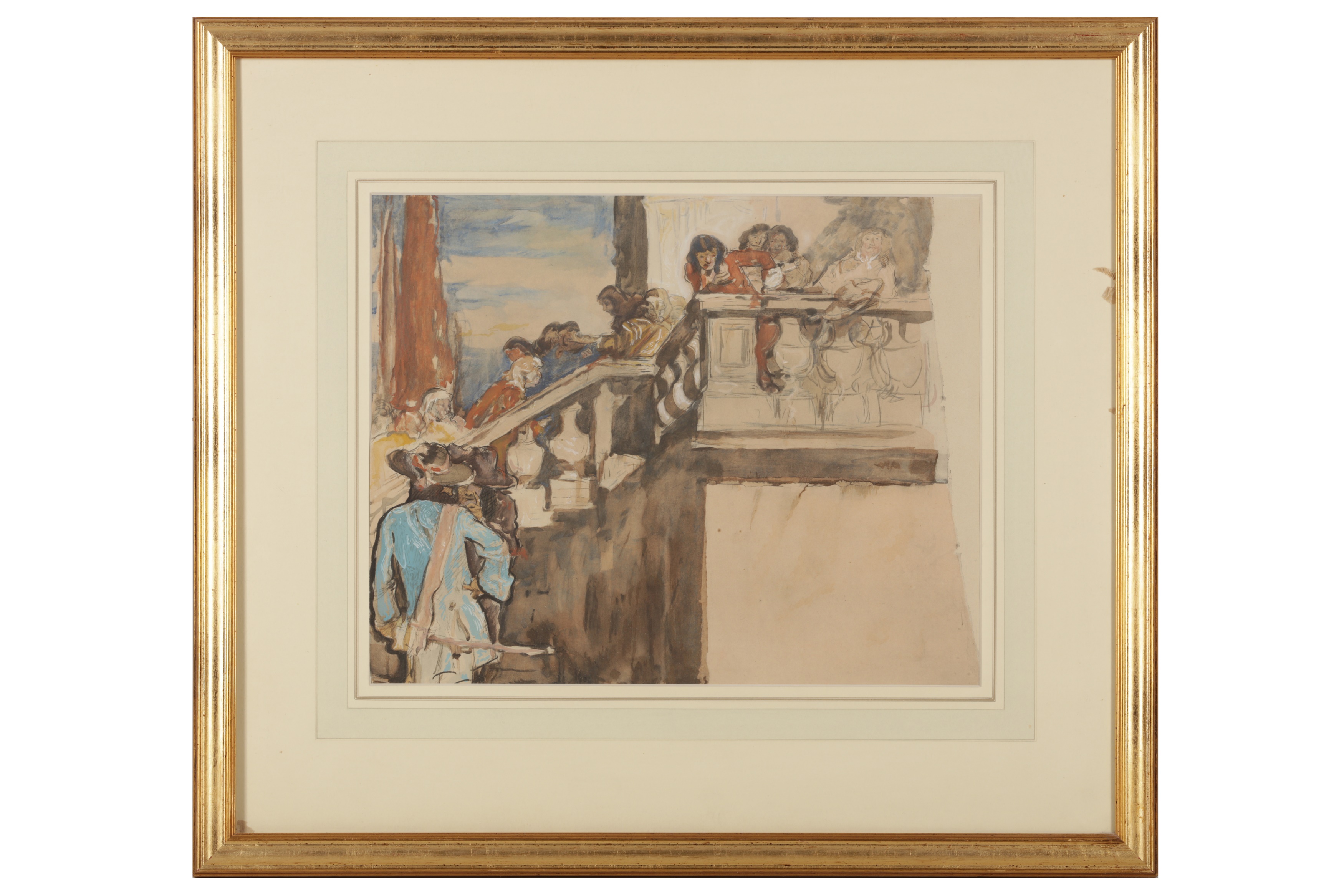 Lot 731 - ATTRIBUTED TO FRANK BRANGWYN (BRITISH