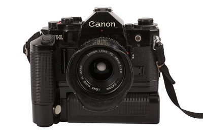 Lot 38 - A Canon A1 SLR Camera