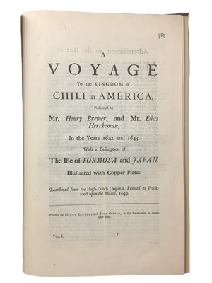 Lot 198 - Churchill (A.) and (J.) A Collection of Voyages and Travels, etc.