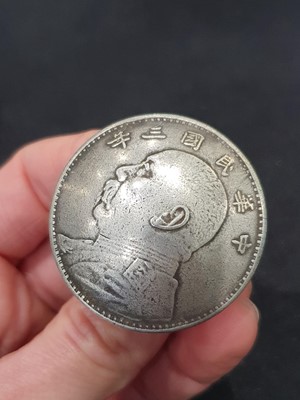 Lot 312 - SIX CHINESE REPUBLIC PERIOD COINS.