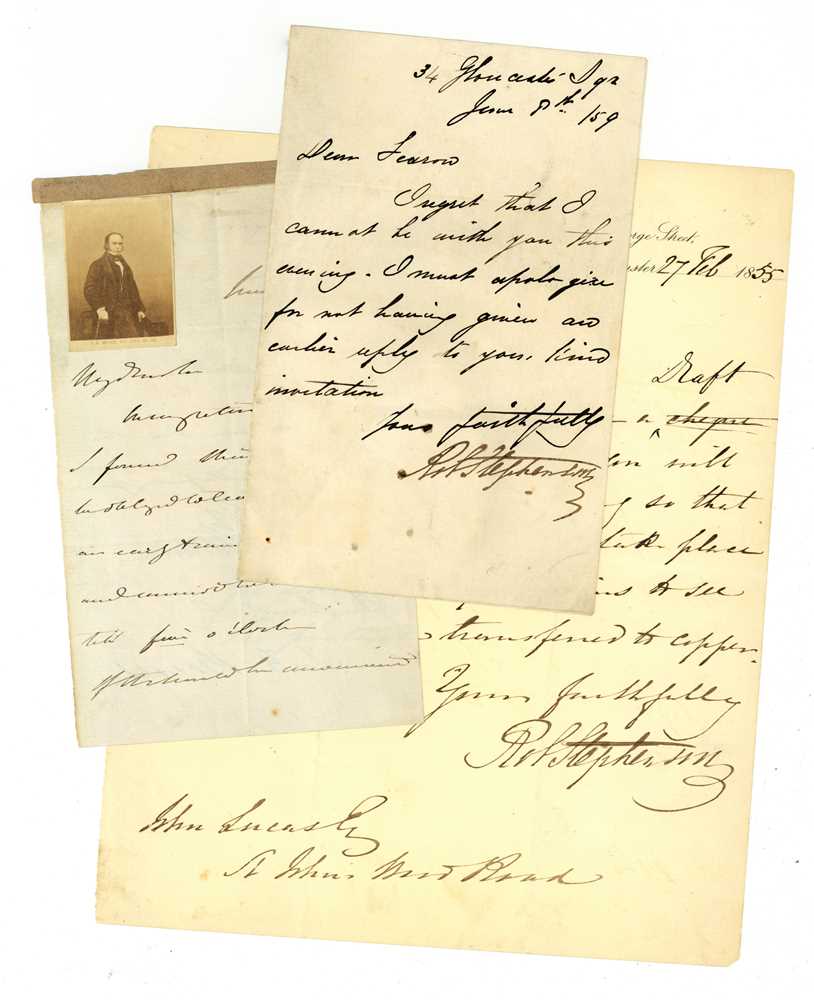 Lot 522 - Autograph Collection.-Incl. Isambard Brunel