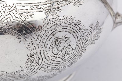 Lot 422 - A Victorian sterling silver twin handled sugar bowl, London 1874 by Samuel Smith (Goldsmiths Alliance)