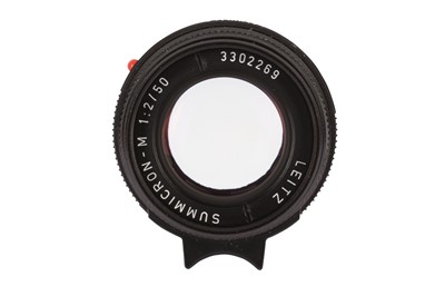 Lot 103 - A Leitz ELC 50mm f/2 Summicron Lens (11819)