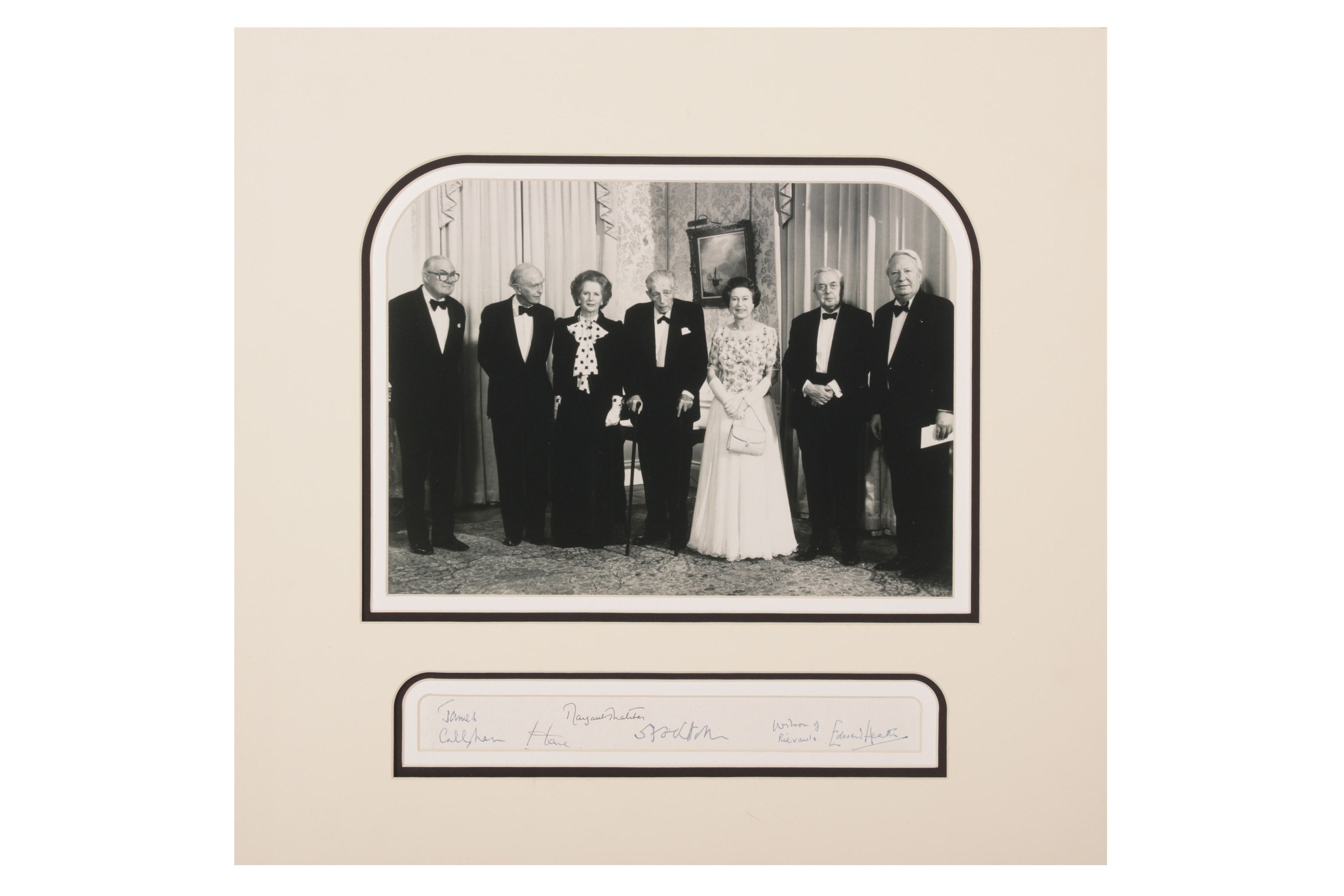 Lot 732 British Prime Ministers