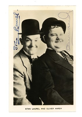 Lot 593 - Laurel (Stan) & Oliver Hardy