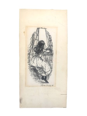 Lot 92 - Einzig (Susan) Original illustration for ‘In the Window Seat’