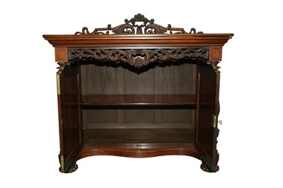 Lot 96 - A MID-19TH CENTURY PORTUGUESE COLONIAL ROSEWOOD CABINET CIRCA 1850