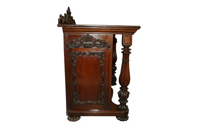Lot 61 - A MID-19TH CENTURY PORTUGUESE COLONIAL ROSEWOOD CABINET CIRCA 1850