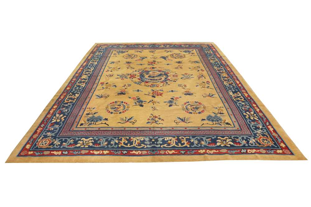 Lot 15 A FINE CHINESE CARPET