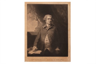 Lot 140 - Mezzotint portraits.