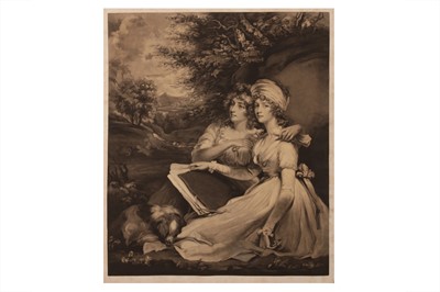 Lot 140 - Mezzotint portraits.