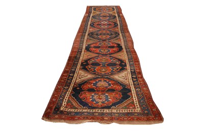 Lot 64 - AN UNUSUAL ANTIQUE NORTH-WEST PERSIAN RUNNER