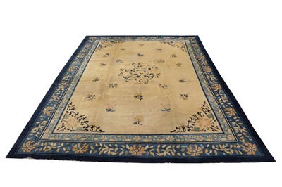 Lot 89 - A CHINESE CARPET