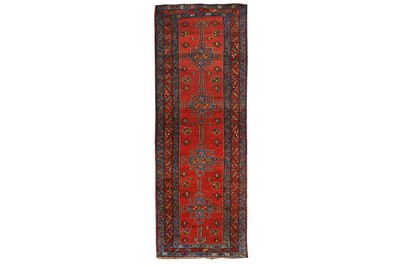 Lot 91 - AN ANTIQUE NORTH-WEST PERSIAN RUNNER