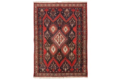Lot 18 - AN UNUSUAL AFSHAR CARPET, SOUTH-WEST PERSIA