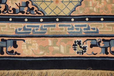 Lot 22 - A CHINESE CARPET