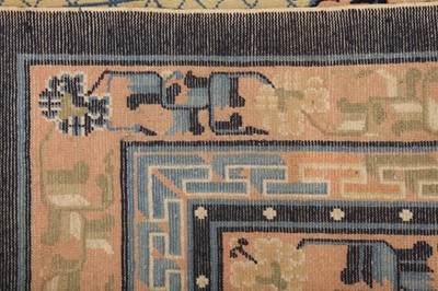 Lot 22 - A CHINESE CARPET