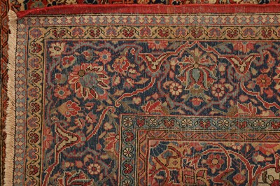 Lot 24 - A FINE KASHAN RUG, CENTRAL PERSIA