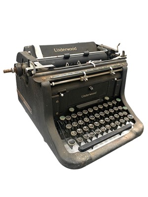 Lot 77 - Gallico: U.S.War Correspondent’s Typewriter and Jacket.