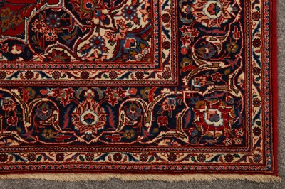 Lot 87 - A FINE KASHAN RUG, CENTRAL PERSIA