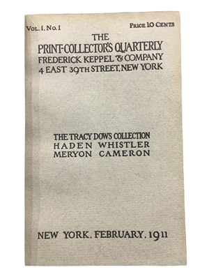 Lot 69 - Print collecting.- The Print-Collector’s Quarterly