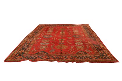 Lot 101 - AN ANTIQUE USHAK CARPET, TURKEY