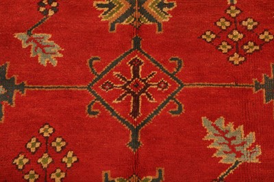 Lot 101 - AN ANTIQUE USHAK CARPET, TURKEY