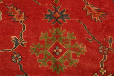 Lot 101 - AN ANTIQUE USHAK CARPET, TURKEY