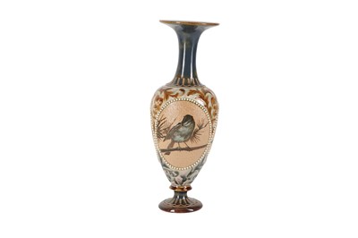 Lot 221 - FLORENCE BARLOW, (BRITISH,1855-1909) FOR DOULTON