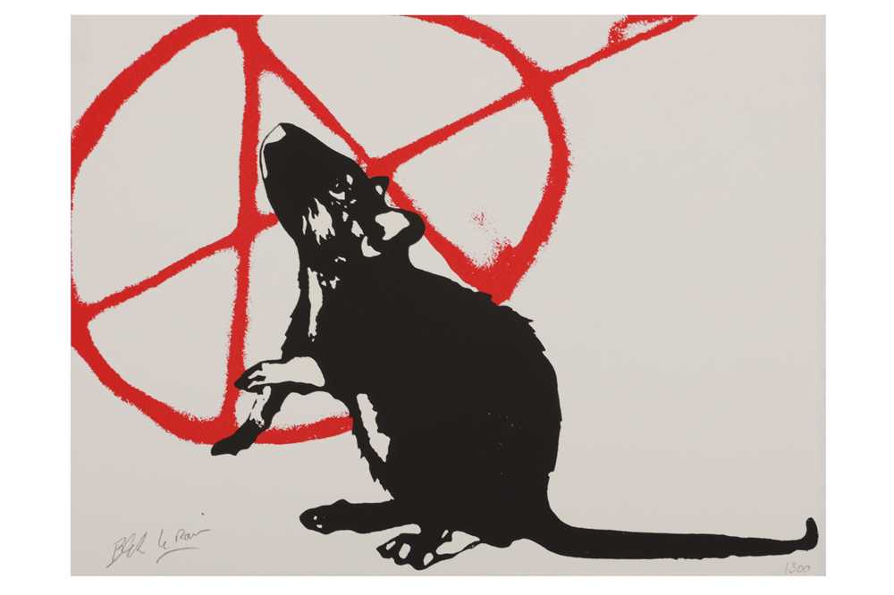 Lot 75 - BLEK LE RAT (FRENCH B. 1951)