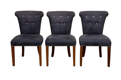 Lot 333 - THREE SINGLE DINING CHAIRS, CONTEMPORARY