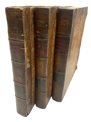 Lot 158 - Clarendon: History of England, 3 vol., 1702-4