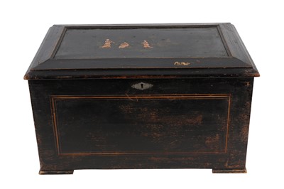 Lot 285 - A LARGE SWISS MUSICAL BOX, LATE 19TH/EARLY 20TH CENTURY