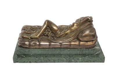 Lot 1023 - SILVERED BRONZE EROTIC GROUP