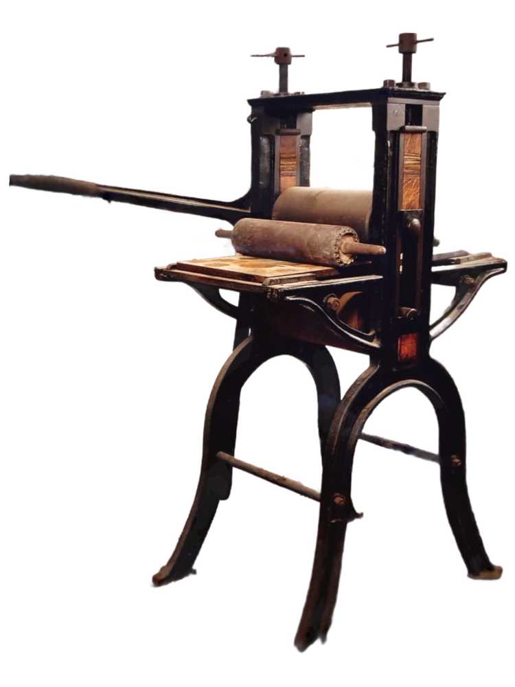 Antique Book Binding Press. Early 20th Century