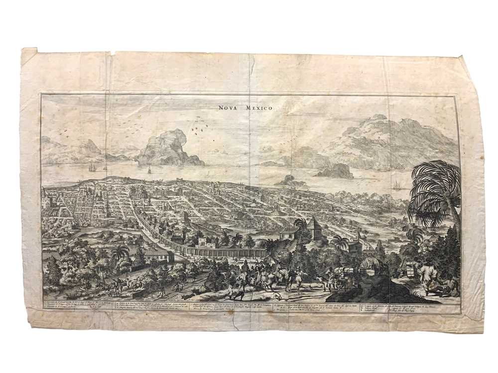 Lot 236 - Mexico, engraving [1671]