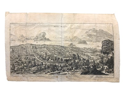 Lot 236 - Mexico, engraving [1671]