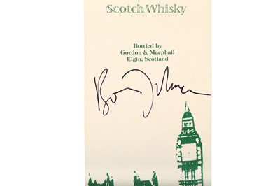 Lot 101 - TWO SIGNED BOTTLES OF HOUSE OF COMMONS WHISKY