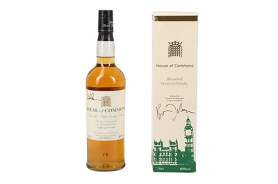 Lot 101 - TWO SIGNED BOTTLES OF HOUSE OF COMMONS WHISKY