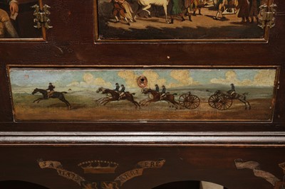 Lot 277 - Continental Painted Wood Cabinet on Stand, c 18th and later