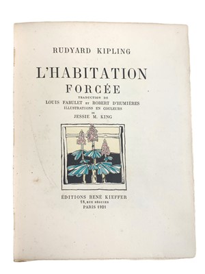 Lot 142 - King (Jessie M.). Kipling (Rudyard) L’Habitation Forcee, & quantity childrens ills.
