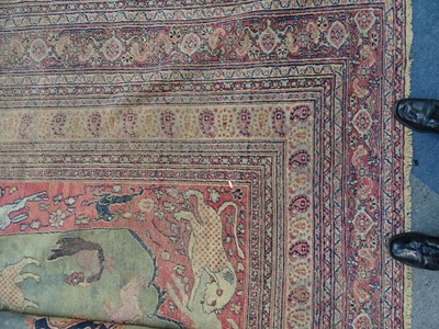 Lot 269 - Antique Ziegler-Mahal carpet, West Persia