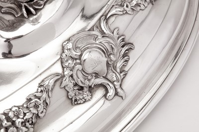 Lot 516 - A George II sterling silver soup tureen, London 1739 by Peter Archambo
