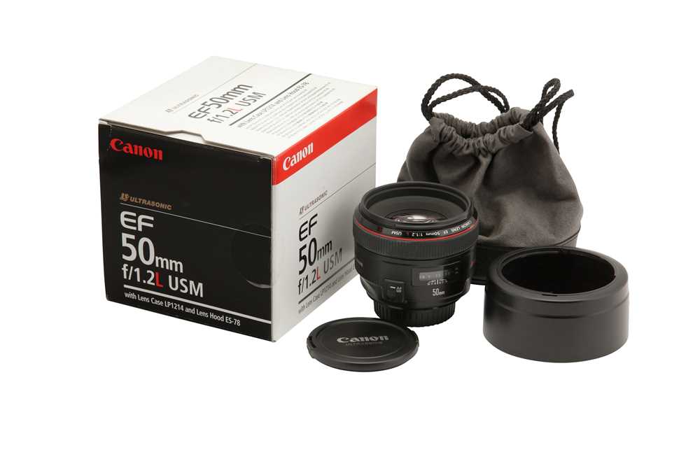 Lot 132 - A Canon EF 50mm f/1.2L USM Lens