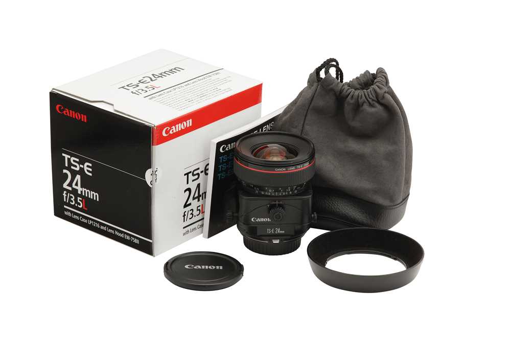 Lot 124 - A Canon 24mm f/3.5L TS-E MkI lens