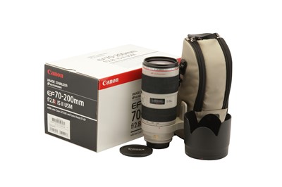 Lot 133 - A Canon EF 70-200mm f/2.8L IS II USM Zoom Lens