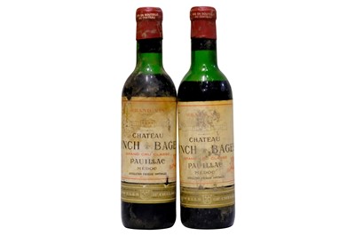 Lot 135 - Chateau Lynch-Bages, 5eme Cru Classe, Pauillac, 1970, two half bottles
